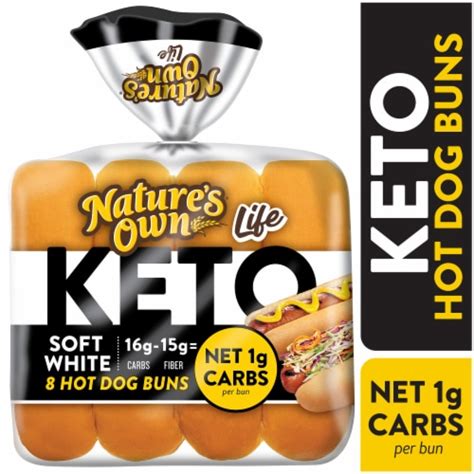 Save On Nature Amp 39 S Own Life Keto 60 Calories Soft White Hot Dog Buns 8