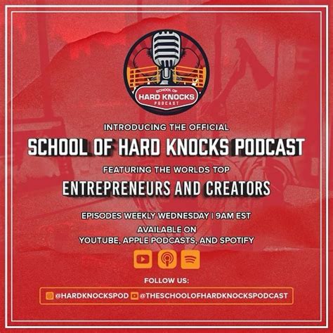 School Of Hard Knocks Podcast Podcast On Spotify