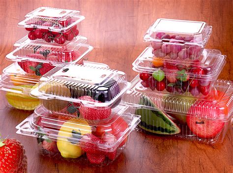 Sealing Fresh Fruit Disposable Plastic Box