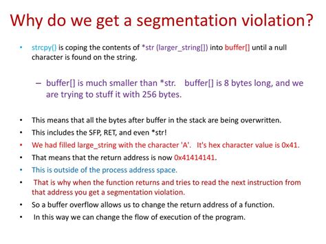 Unveiling Secrets of Segmentation Violation Prevention