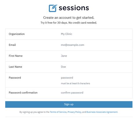 Sessions Health Login