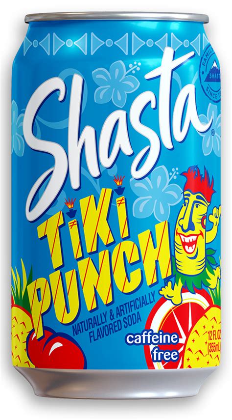 Shasta Tiki Punch Soda