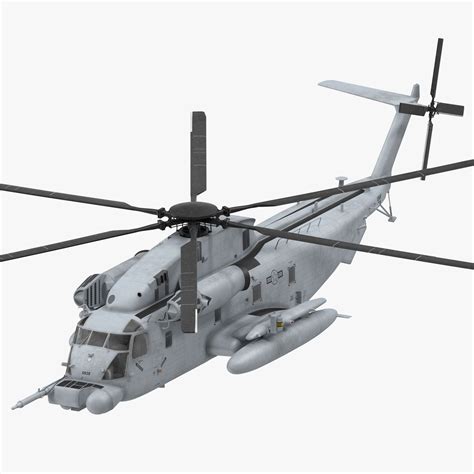 Sikorsky Mh 53 Pave Low Helicopter 3D Model 3D Model 60 Fbx Max