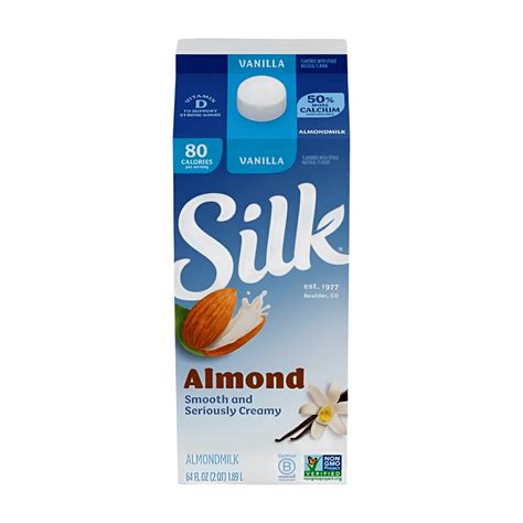 Silk Vanilla Almondmilk Milk Pick Silk Vanilla Almondmilk Milk Pick