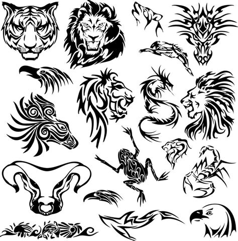 Simple Tribal Animal Tattoos Simple Tribal Animal Tattoos