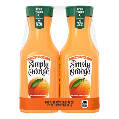 Simply Orange Pulp Free Orange Juice Stock Editorial Photo Scukrov