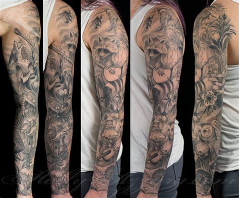 Sleeve Tatts Complex And Coordinated Designs That Cover The Entire Ar Xtreme Inks
