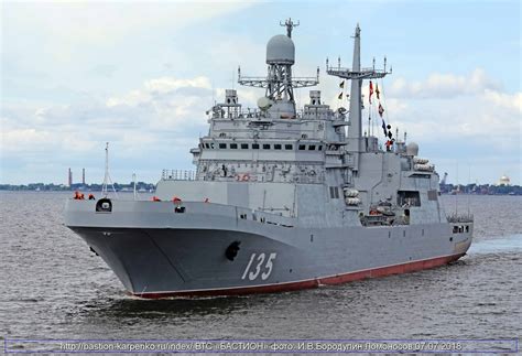 Snafu Pyotr Morgunov Ivan Gren Class Landing Ship On Exercise In