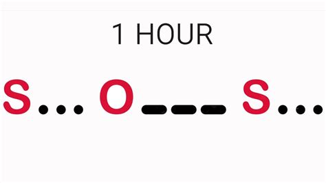 Sos Morse Code Youtube