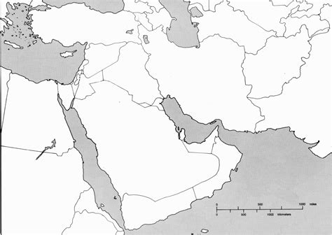 Southwest Asia Middle East Map Practice Diagram Quizlet