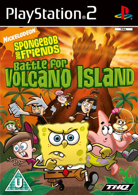 Spongebob And Friends Battle For Volcano Island Playstation 2 Ps2