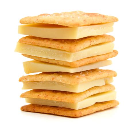 Square Cheese Crackers
