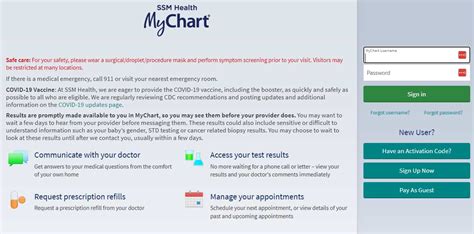 Ssm Health Mychart Login