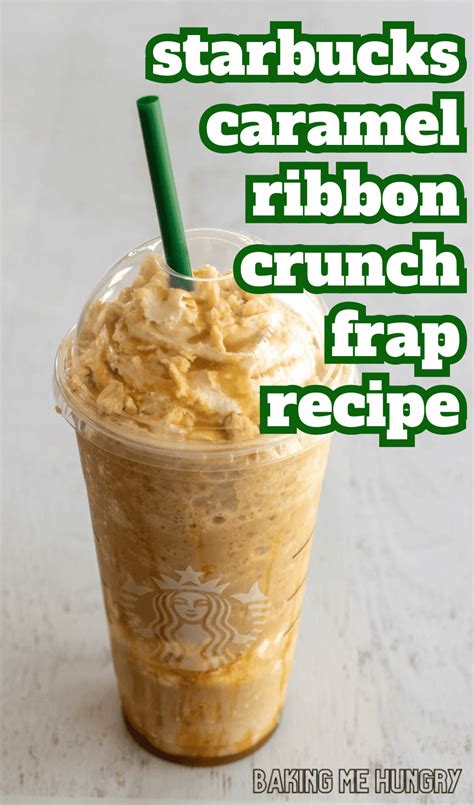 Starbucks Caramel Ribbon Crunch Frappuccino Artofit