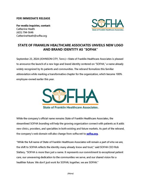 State Of Franklin Healthcare Associates