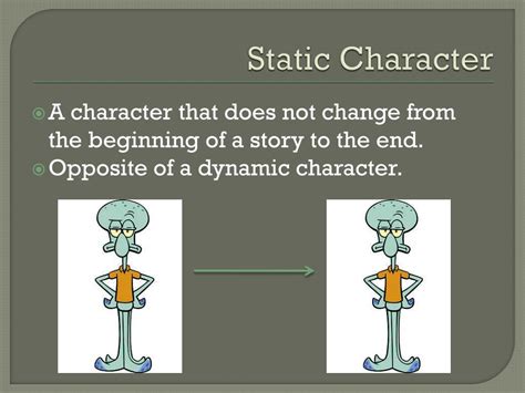 Static Character Definition: Unchanging Narratives Explored