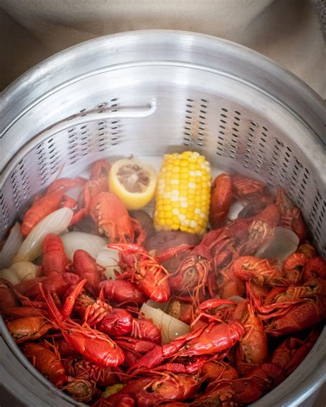 Stove Top Crawfish Boil