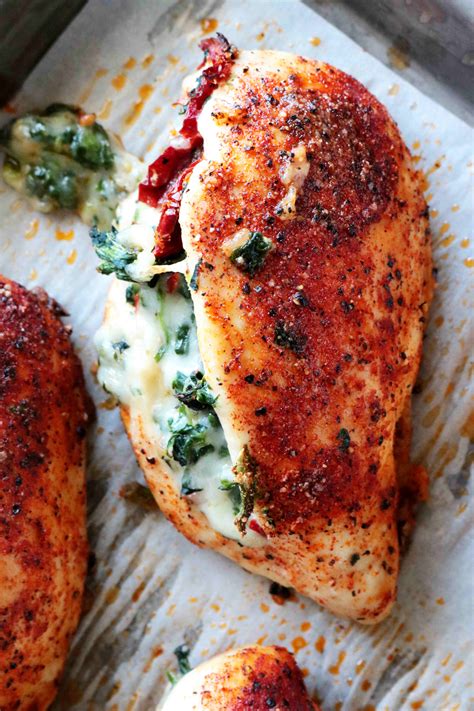 Stuffed Boneless Chicken Breast Recipes
