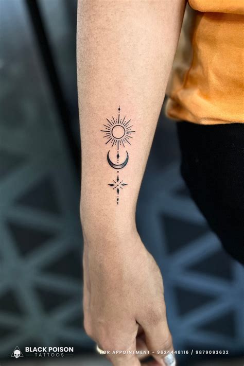 Sun And Moon Tattoo Pictures