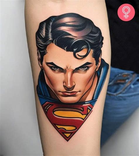 Superman Tattoo Design