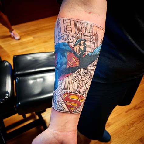 Superman Tattoo Ideas Reflecting Strength Hope And Justice