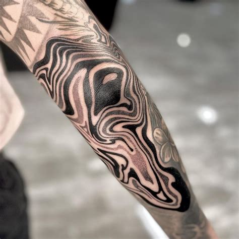 Swirl Pattern Tattoo