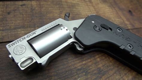 Switch Gun 22 Magnum Spring Loaded Mini Revolver