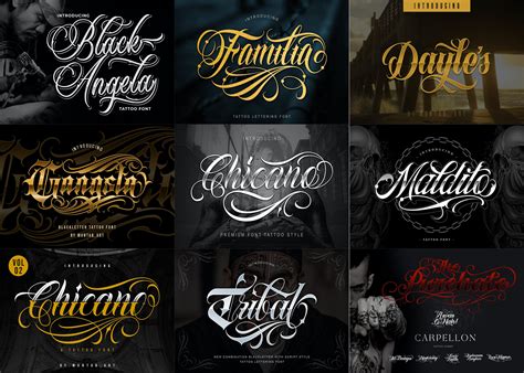 Tattoo Font Styles