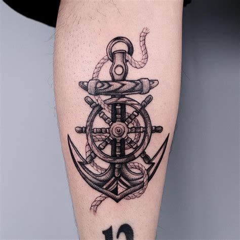 Tattoos Of An Anchor