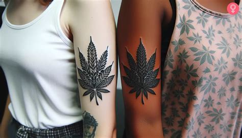Tattoos Of Weed Designs