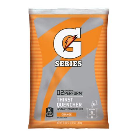 Tenet Solutions Gatorade Instant Powder Pouch 51 Oz Orange Tenet Solutions Gatorade Instant Powder Pouch 51 Oz Orange