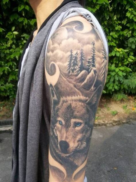 The 85 Best Wolf Tattoos For Men Improb