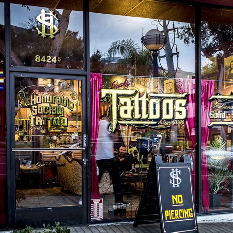 The Best Tattoo Parlor In Hollywood The Honorable Society