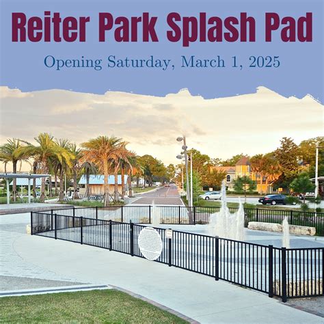 The Longwood Splash Pad At Reiter Park Is Officially Opening This