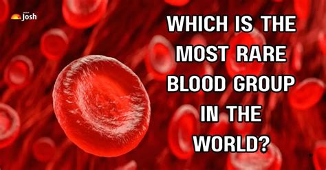 The Magic Of The World S Rarest Blood Type