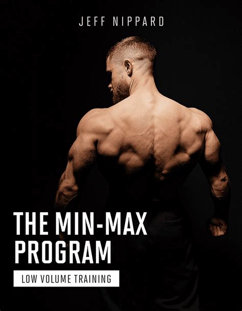 The Min Max Program Jeff Nippard Fitness