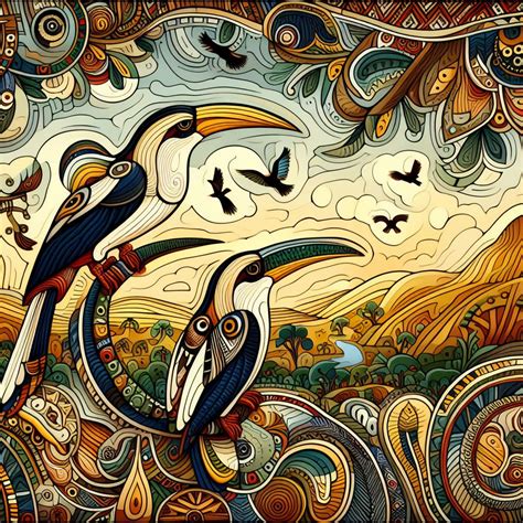 The Significance Of Birds In African Paintings Tingatinga African Art