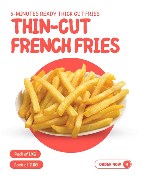 Thin Cut French Fries Lahore Eatery