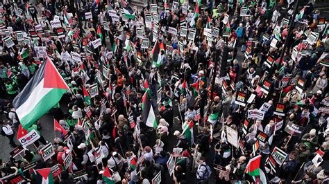 Thousands Attend Pro Palestine March In London Uk News Sky News
