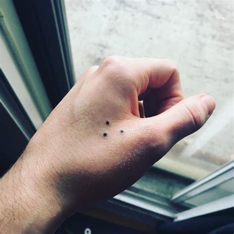 Three Dots Tattoo Meaning And Symbolism Creative Ideas