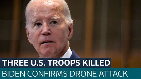 Three U S Troops Killed In Major Drone Attack At Military Base In