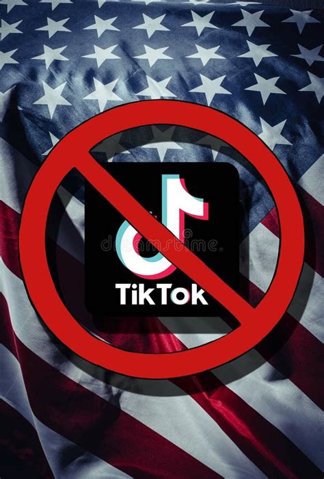 Tik Tok Banned Editorial Photography Image Of Sign 273903707