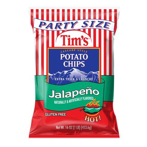 Tims Potato Chips Jalapeno Party Size Fig App