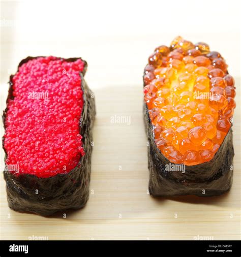 Tobiko Masago Ikura Caviar Similarities And Differences