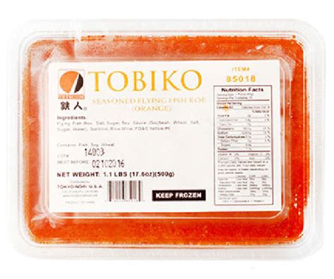 Tobiko Nutrition Facts And Calories Description Taste