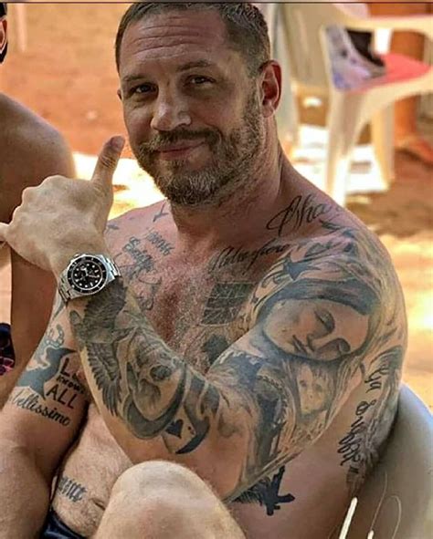 Surprising Fact About Tom Hardy Tattoos: Every Piece Has A Story
