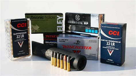 Top 6 Subsonic 22 Lr Loads For Small Game Hunting An Official Journal Of The Nra