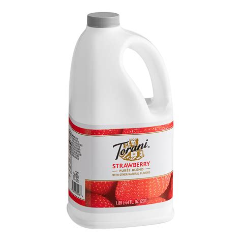 Torani 1 Liter Strawberry Puree Blend