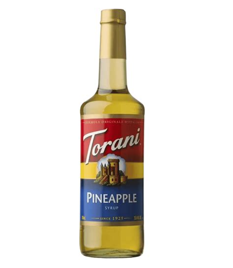 Torani Pineapple Syrup 750Ml The Coffee Amp Tea Exchange