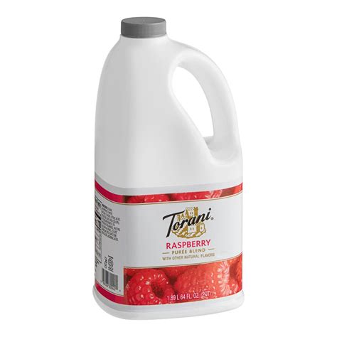 Torani Raspberry Puree Blend 64 Fl Oz